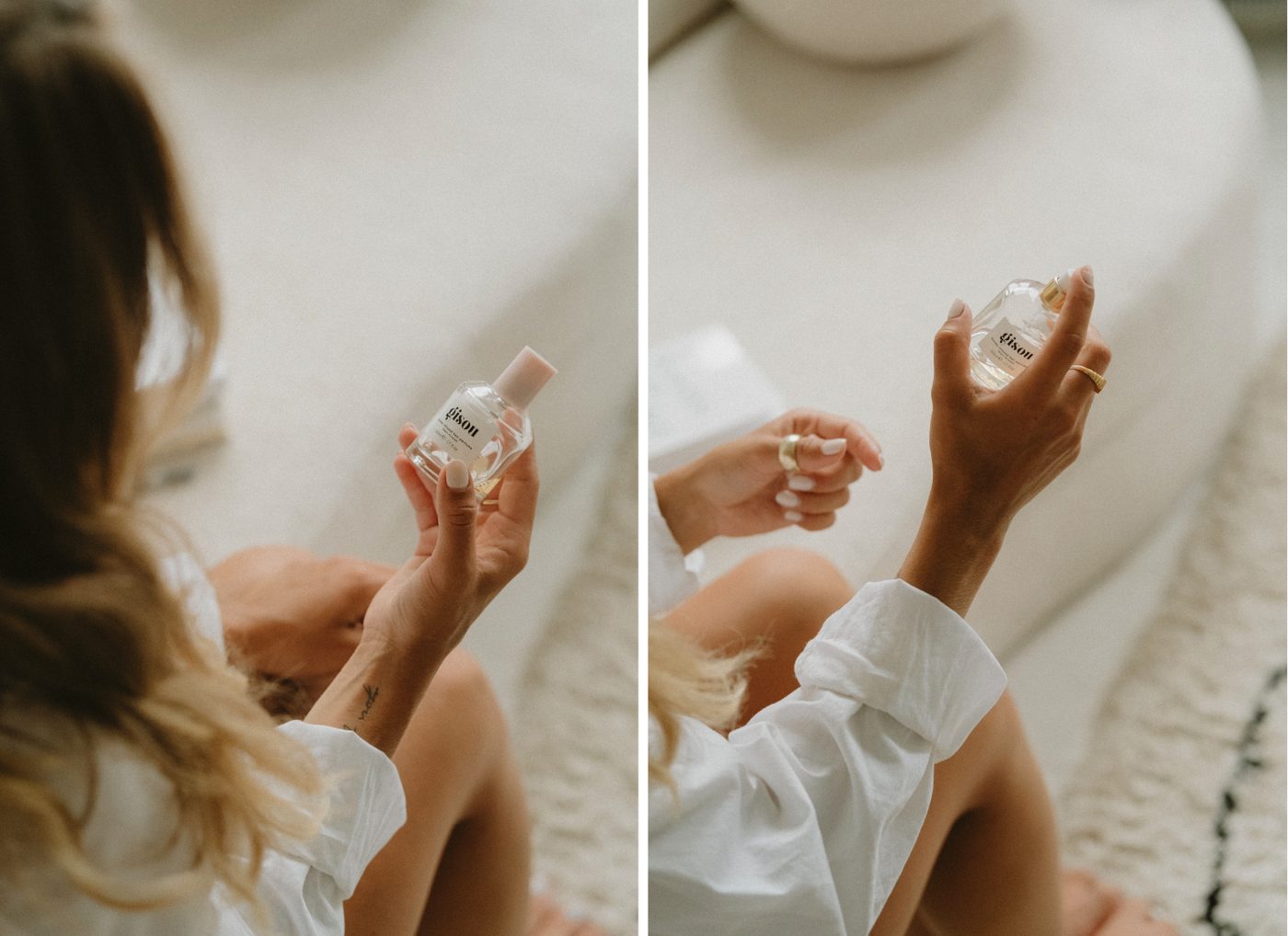 Cruelty-free beauty products on a vanity table