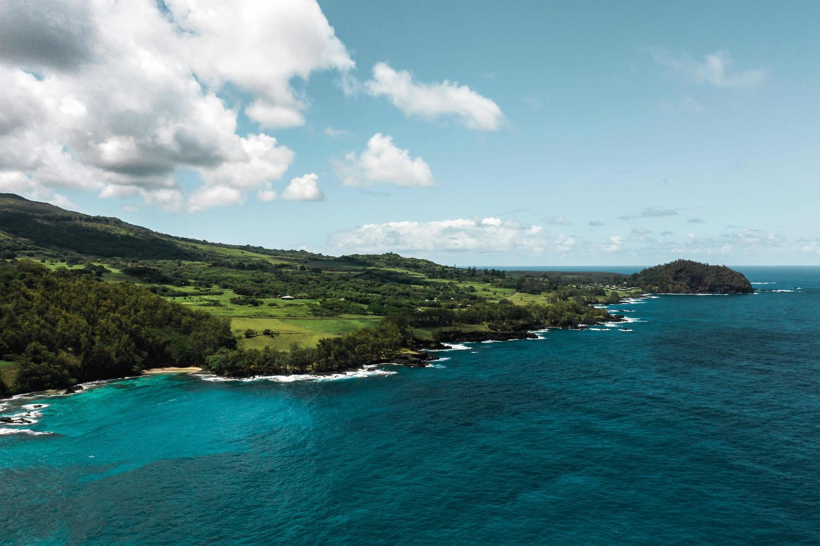 Maui coastline — the island revealing all its faces