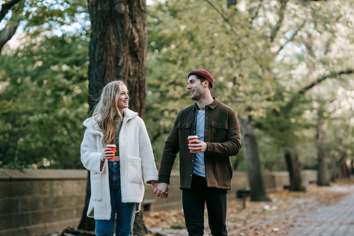 Two people in a calm, honest conversation — the quality of safety emotional maturity creates