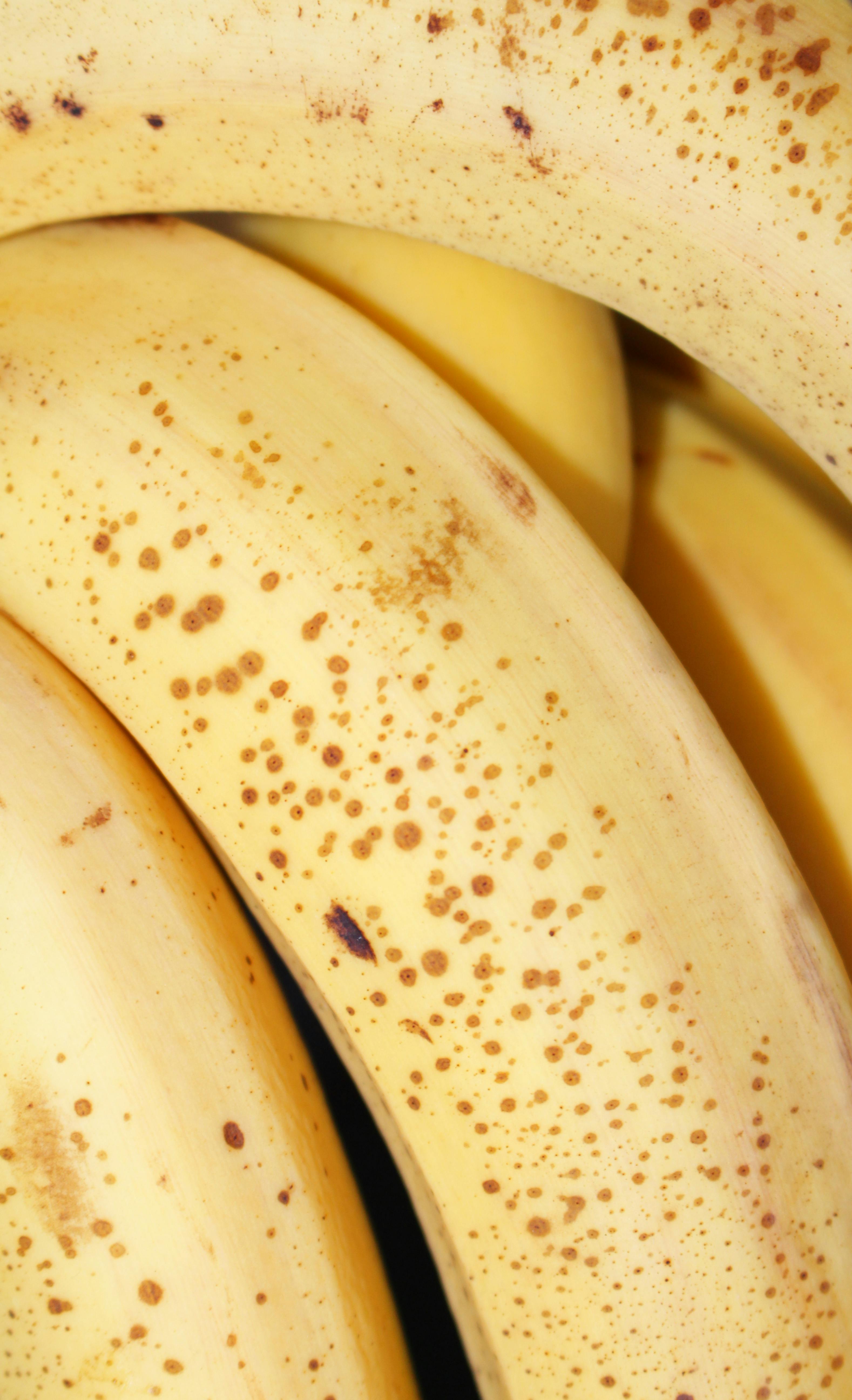 Close-up of ripe banana skin